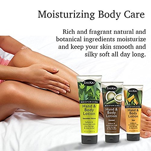 Shikai - Natural Moisturizing Hand & Body Lotion, Softens & Moisturizes Skin with Aloe Vera, Borage Oil & Shea Butter, Sensually Smooth Skin with Delicious Fragrances (Starfruit, 8 Ounce)
