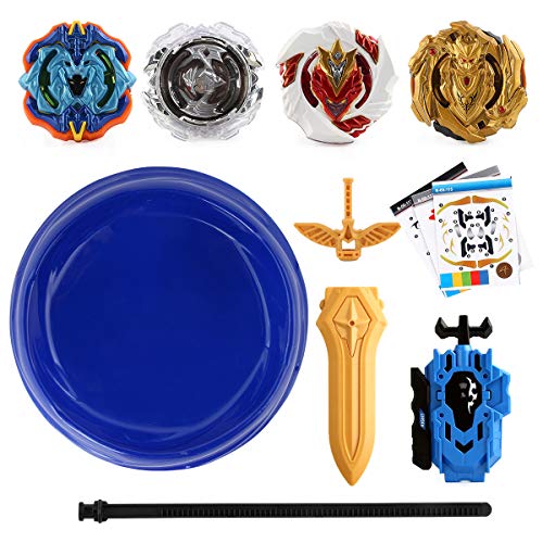 3T6B Spinning Top, God of War Wing Top Spinning Double Layered Pull Gyro Toy Boy Battle Spin Hurricane Gyro Set (XD168-26A) - Thumbnail 5