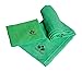 Clever Yoga Grippy Pilates Towel Set - Green Non Slip Microfiber Hand and Mat Towel