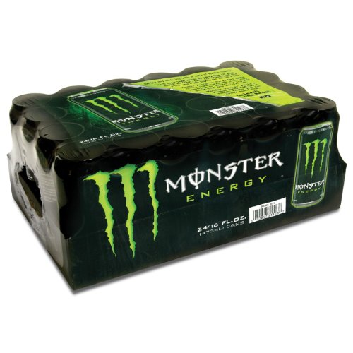 Monster Energy Drink, 16-Ounce Cans (Pack of 24) image
