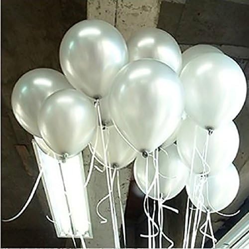 LUCKYAZ 100PCS Balloons 10 Inch Thick Latex Children Kids Boys Girls Toy Game for Party Activity Campaign Events Celebrations and More