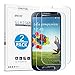 Samsung Galaxy S4 Screen Protector [2 Pack] , OMOTON Tempered-Glass Screen Protector with [9H Hardness] [Ultra-Clarity] [Anti-Scratch] [No-Bubble Installation] for Galaxy S4