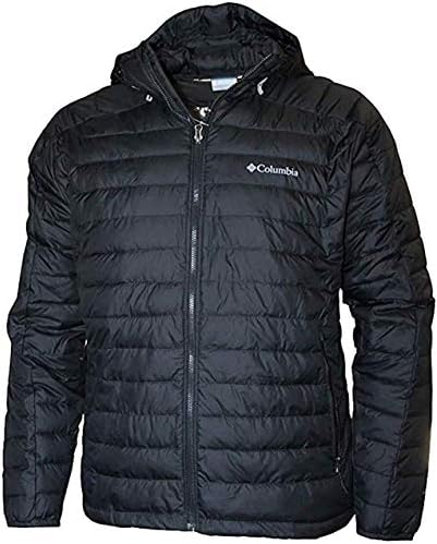 ジャケット・アウター Columbia hooded puffer jacket black Columbia Men's White Out II Insulated Omni Heat Hooded Jacket