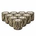 DROK 10 Roll Camouflage Tape, 1.97in x 14.76ft Non Reflective Matte Bandage Protection for Cameras Photography Flashlight Bike Camping fits, 4.92Yard Multi-Functional Self-Adhesive Camo Accessories