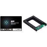 シリコンパワー SSD 512GB 3D NAND採用 SATA3 6Gb/s 2.5インチ 7mm PS4動作確認済 3年保証 A55シリーズ SP512GBSS3A55S25 & アイネックス 2.5インチSSD/HDD変換マウンタ HDM-42