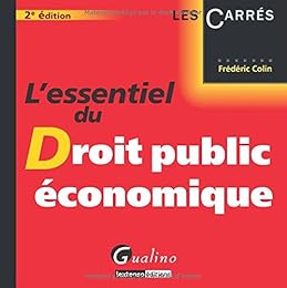 L' essentiel du droit public économique