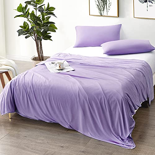 Cooling Throw Blanket for Sleeping Luxear Lightweight Summer Blankets