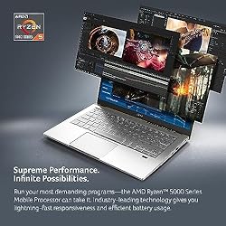 Acer Swift X 14" FHD 100% sRGB Slim Laptop, AMD