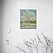 Wieco Art The Pink Peach Tree Canvas Prints Wall Art by Van Gogh Classic Famous Oil Paintings Reproduction Modern Gallery Wrapped Landscapes Giclee Picture Artwork