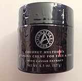 Signature Club a Coconut Meltdown Cleansing Cream for Face and Eyes with Caviar Extract 4.5 Oz. / 127 G