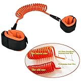Anti-Lost Wrist Link, Alotpower Baby Child Anti Lost Safety Harness Belt Velcro Wrist Link (Orange)