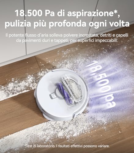 Freo Z10 Pro Robot Aspirapolvere Lavapavimenti, Stazione All-in-One — foto 4 di 8