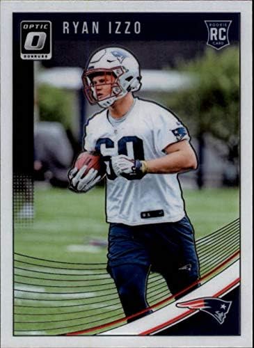 Amazon Com 2018 Donruss Optic 124 Ryan Izzo Rookie Rc Rookie New England Patriots Nfl Football Trading Card Collectibles Fine Art
