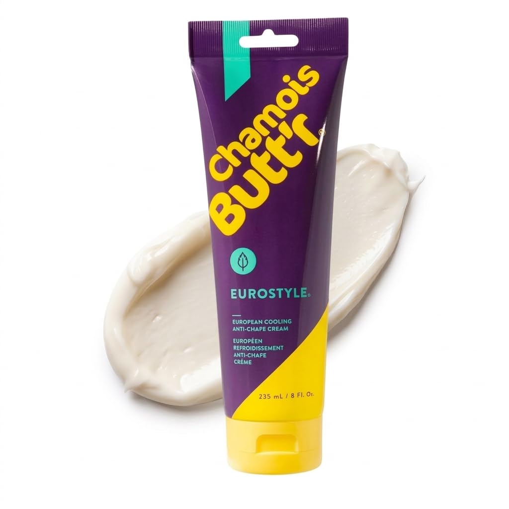Chamois Butt'r Eurostyle Anti-Chafe Cream, 1 Tube 235ml/8oz