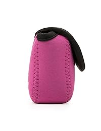 MegaGear "Funda de neopreno ultraligera, funda protectora para cámara GoPro Hero 5 negra con mosquetón para un fácil transporte