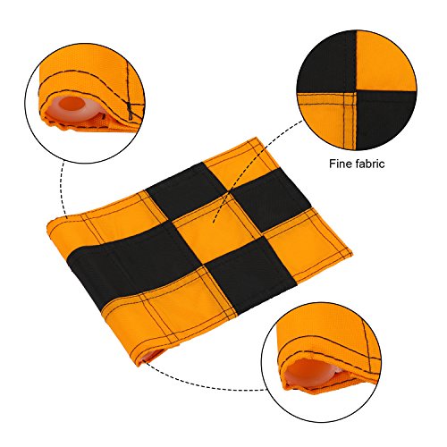 image for KONDAY Golf Flag，Practice Green Golf Flags, Solid Nylon and Checkere