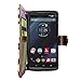 Motorola Droid Turbo / XT1254 Case - Cellularvilla Pu Leather Wallet Card Flip Open Pocket Case Cover Pouch For Motorola Droid Turbo / XT1254 (Brown Leopard)