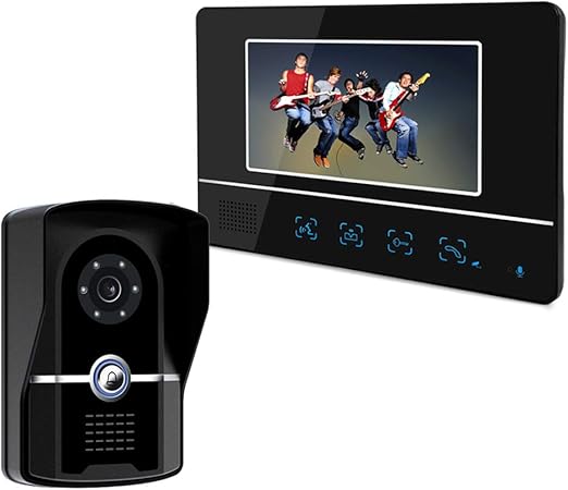 Weping 7 Pulgadas Hogar Digital Video Telefono De Puerta Sistema