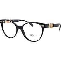 ★ページ Amazon.com: Versace Eyeglasses VE 3334 GB1 Black : Clothing