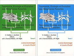 Taxonomie, écologie et évolution des métazoaires parasites