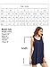 ROMWE Women's Casual T-Shirt Sleeveless Swing Dress Tunic Tank Top Dresses Navy XXL