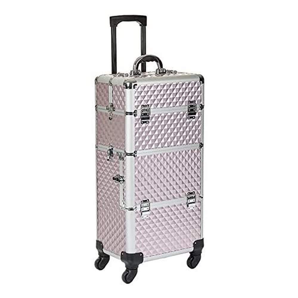 Efalock Diamond Beauty Hairdressing Tool Box Big Pink