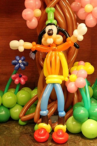 LONHEO Assorted Color Twisting Thick Balloons 100pcs/lot Rainbow Colored Magic Balloon Wedding Party Birthday Balls Classic Toys with Pump - Thumbnail 5