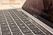 Kuzy Keyboard Cover with Touch Bar for 13 and 15 inch 2019 2018 2017 2016 A2159, A1989, A1990, A1706, A1707 Silicone Skin Protector, Clear