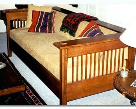 Build Your Own Mission Couch Plan American Furniture Design