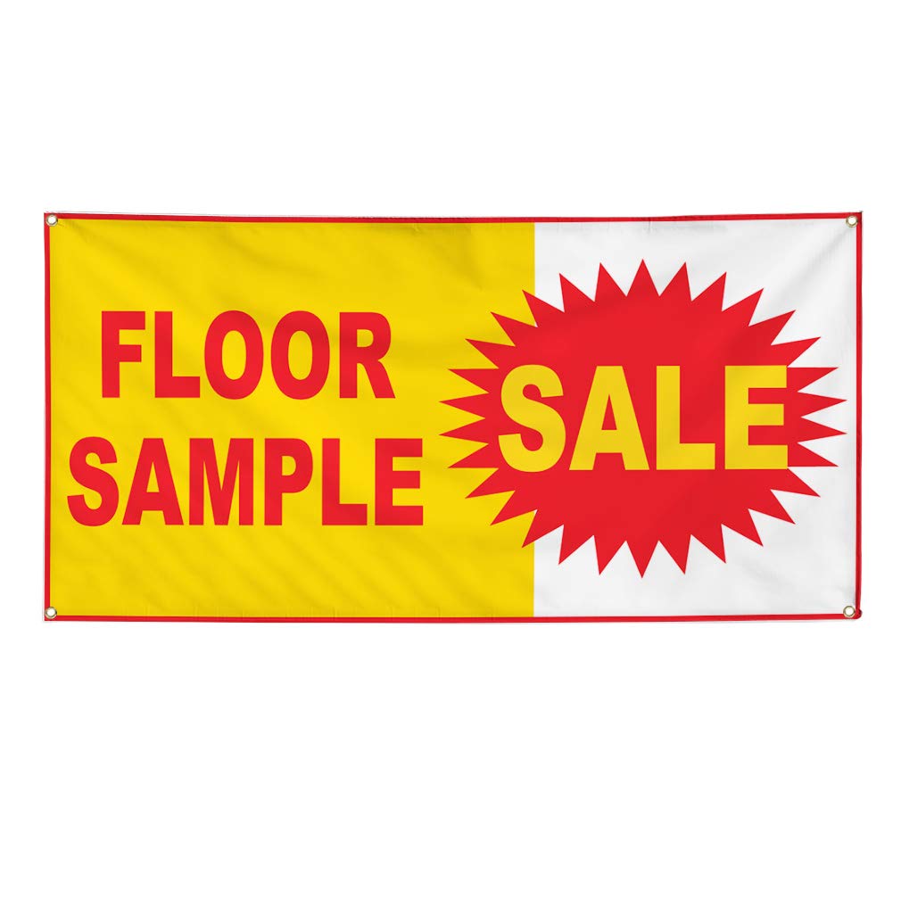 Amazon Com Vinyl Banner Sign Floor Sample Sale Business Business