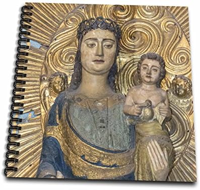 Danita Delimont - Religion - Se do Porto, Portugal, Oporto, Madonna and Child sculpture - Memory Book 12 x 12 inch (db_227818_2)