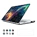 ICE FROG Slim Rubberized Plastic Hard Matte Frosted Case with Soft TPU Keyboard Skin and HD Screen Protecor for Macbook Pro 15