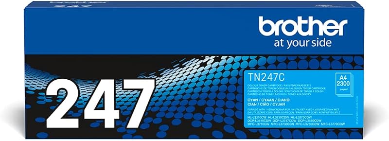 Brother TN-247C Cyan High Yield Toner Cartridge