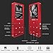 MYMAHDI MP3/MP4 Music Player,8GB(Expandable Up to 128GB) Portable Audio Player with Photo Viewer, Voice Recorder, FM Radio, A-B Playback, E-Book,Build-in Speaker with Headphone,Red