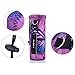 AUPET Water Bottle Sling Bag Carrier Crossbody Sleeve,Insulated Neoprene Bottle Case Holder Pouch Cover 500ML/17oz with Shoulder Strap for Walking Women Men (Purple Butterfly)