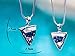 SLM jewelry Necklace ♥ Everlasting fills life ♥ Style Indigo Crystals Blue Medical alloy