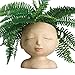 Head of a Lady Indoor/Outdoor Resin Planter