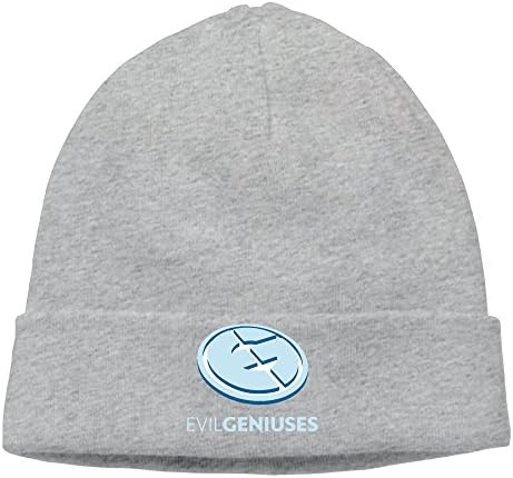 Dota 2 Team Evil Geniuses Logo Beanie For Men Women Ash