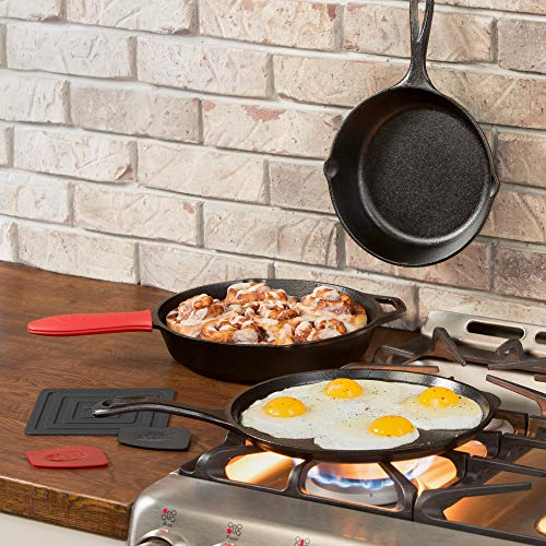 5 Lodge+Bundle+Pre+Seasoned+Cookware+Cookbook