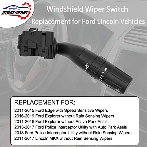 Windshield Wiper Switch Replacement for 20112019 Ford Explorer, 2011