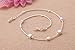 Doinshop Female New Chain Ankle Bracelet Barefoot Jewelry