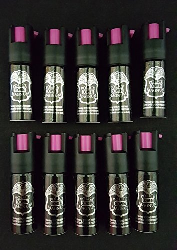 10 PACK WHOLESALE POLICE MAGNUM MACE PEPPER SPRAY 1/2oz UNIT HP SAFETY LOCK
