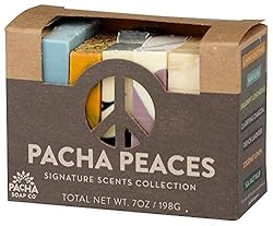 Pacha Soap, Variety Pack Bar Soap Pacha Peaces, 7