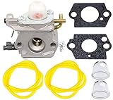 HOOAI C1U-K78 Carburetor with Primer Bulb Gasket for Echo Blower PB200 PB201 ES210 ES211 Shredder