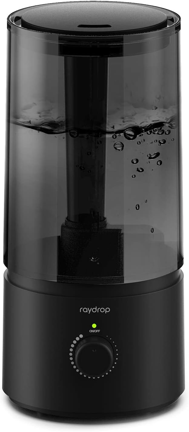 raydrop Humidifier for Bedroom 1.70L Quiet Auto Shut Off UK 220V
