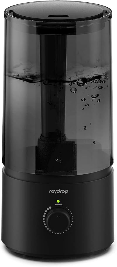 raydrop Humidifier for Bedroom 1.70L Quiet Auto Shut Off UK 220V