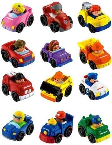 Fisher Price Wheelies - Set Of 12