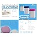 Munch Box Cup [Pack of 3] Leakproof Cup Transport Soup, Juices, Snacks, Fruits, and More (Assorted Colors)
