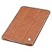 Jisoncase Vintage Genuine Leather Smart Cover Case for iPad mini 3 & iPad mini 2 & iPad mini, JS-IM2-01A20-Brown