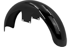 HDBUBALUS Motorcycle Front Fender 19" Wheel Wrap Mudguard Fit For Harley Touring Electra Road Street Glide Baggers Road King 